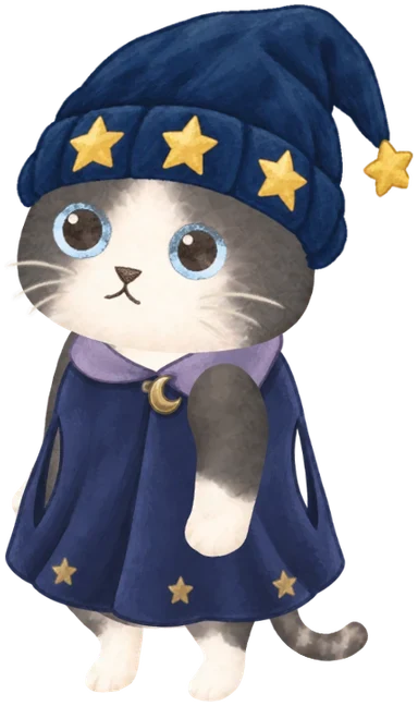 Nico in a star hat